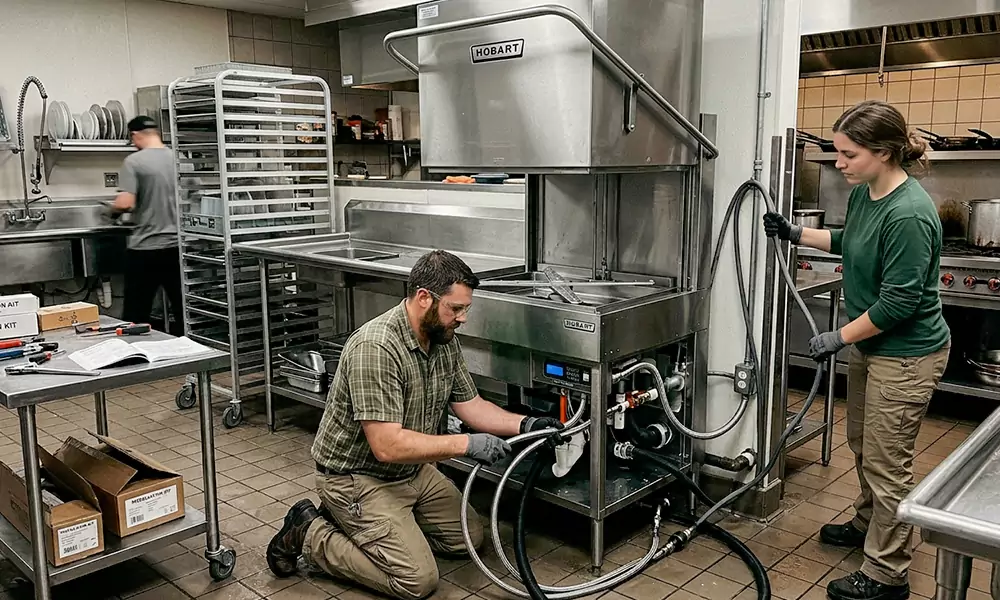 Commercial Dishwasher Installation in La Jolla, CA