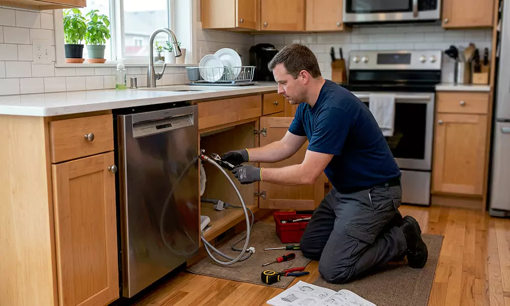 Dishwasher Installation in La Jolla, CA