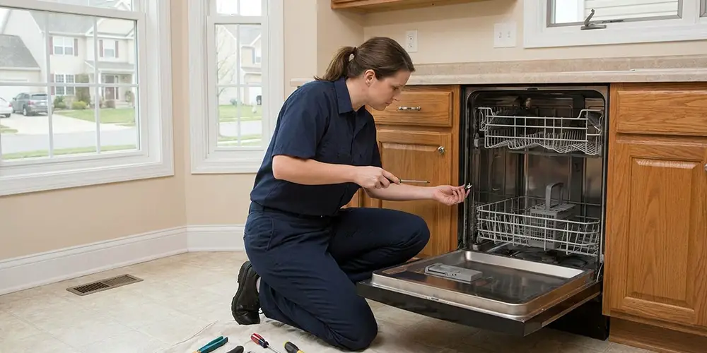 Dishwasher Latch Replacement in La Jolla, CA