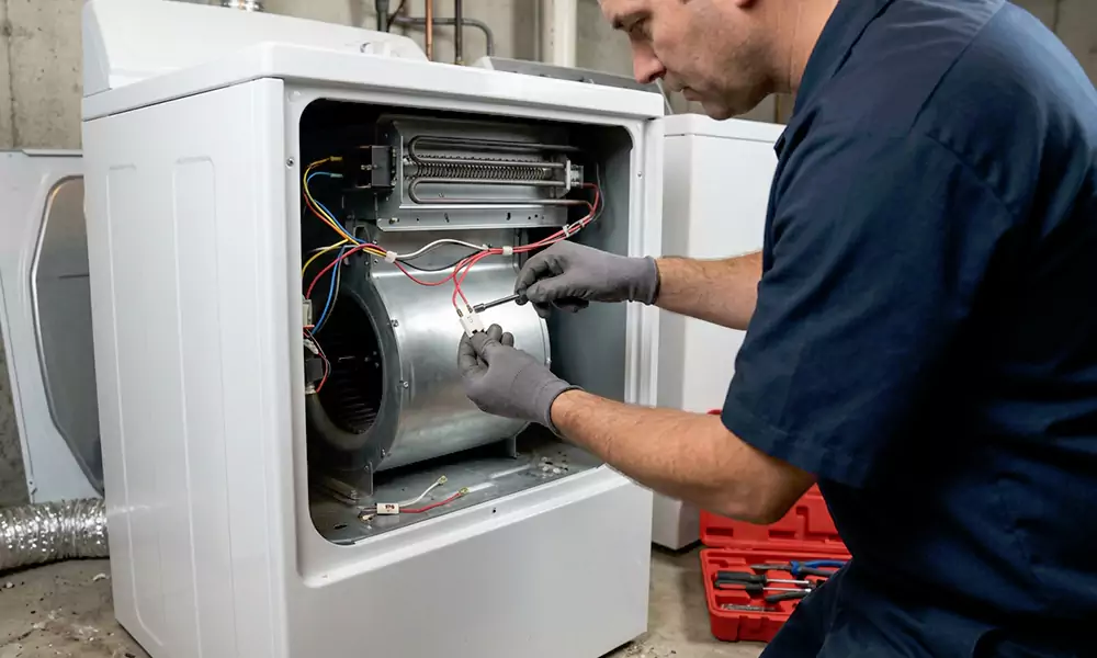 Dryer Thermal Fuse Replacement in La Jolla, CA