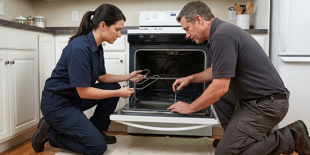 Oven Heating Element Replacement in La Jolla, CA