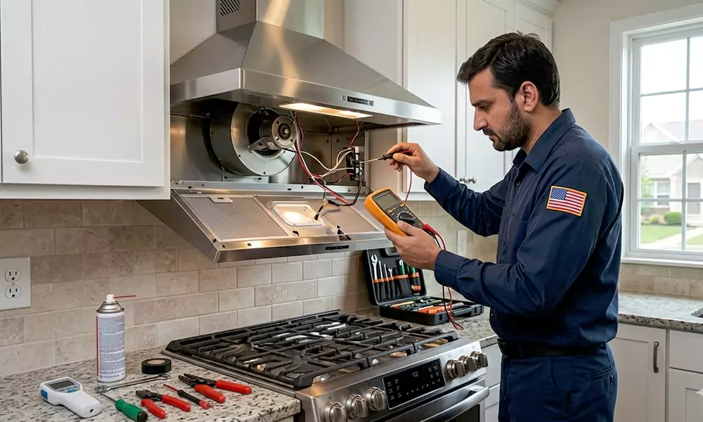 Range Hood Repair in La Jolla, CA