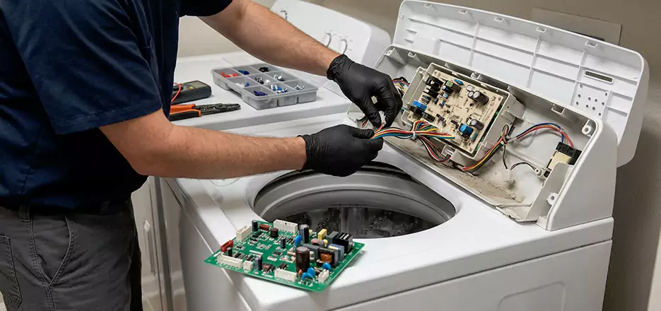 Washer Control Panel Board Replacement in La Jolla